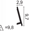 Плинтус SX179 DIAGONAL
