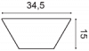 Декоративная панель W101 TRAPEZIUM